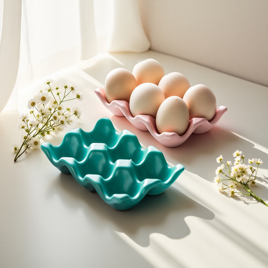 Ceramic Egg Storage Rack