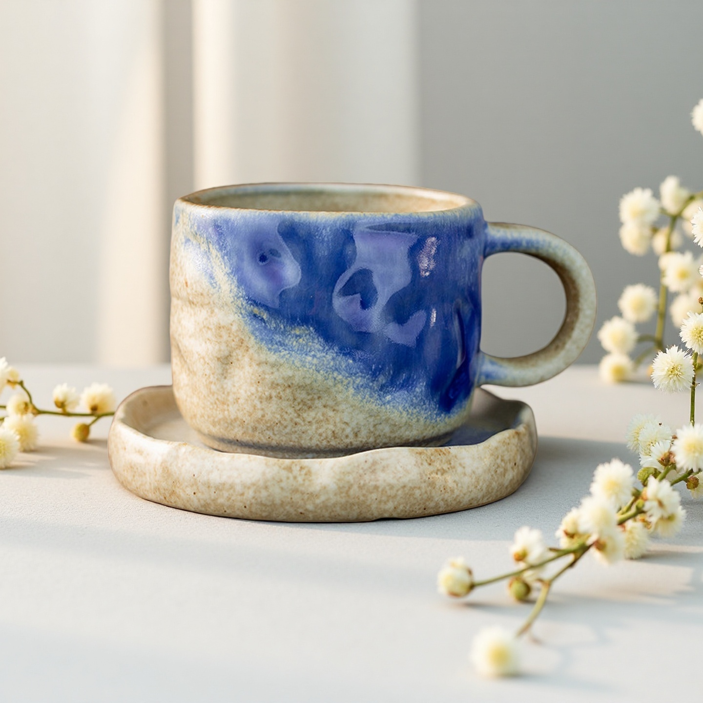 Vintage Coffee Cup Set -Tea Cup with Saucer